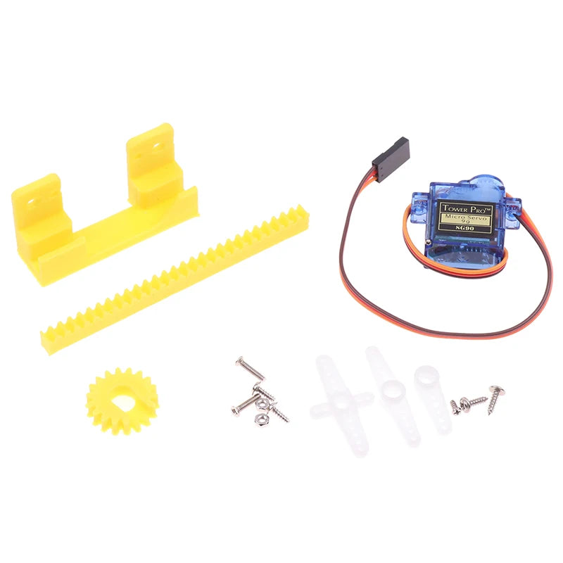 Kit educativo de robótica con brazo servo lineal, protección para brazos, 9 g, experimentos científicos y educativos innovadores.