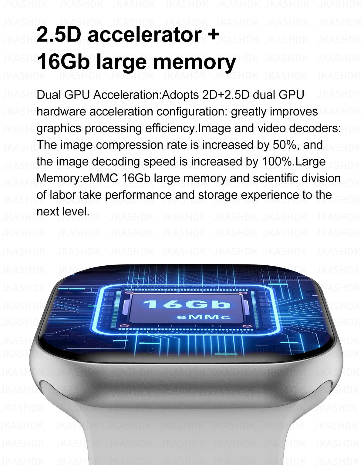 New For Apple Watch 10 GPS NFC Smart Watch Men Women Wireless Charging BT Call Waterproof HD AMOLED Smartwatch For Android IOS