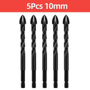 Cross Hex Tile Drill Bit For Glass Concrete Ceramic Tile Hole Opener Tunsten Carbide Hard Alloy Bits Set Tools 3 4 5 6 8 10 12mm