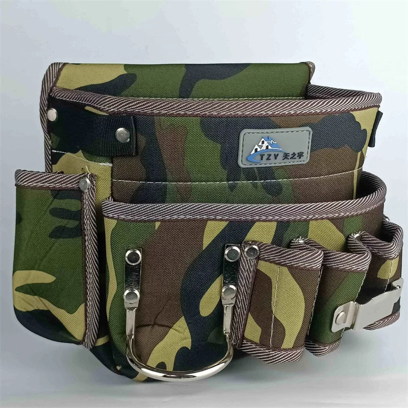 NEW Tool Bag Oxford Cloth Multi-functional Electrician Waist Pouch Belt Storage Holder Organizer Garden Tool Kits Waist Packs