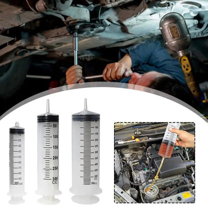 100ml-500ml Reusable Tube For Pet Feeding Syringe With Scale Glue Water Oil Application Large Pump Measuring Enema Glue Filling