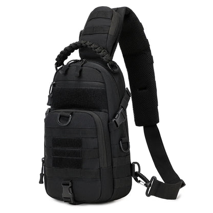 Camping Chest Bag Tactical Backpack for Men Sport Shoulder Outdoor Hiking Climbing Cycling Fishing Travel MOLLE Sling Fanny Pack