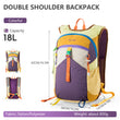 BISINNA 18L Camping Backpack Ultralight Portable Travel Bag for Women and Men Outdoor Hiking Cycling Climbing Fishing