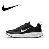 Nike New WearAllDay Low - Zapatillas de running para hombre y mujer, amortiguación de otoño, ligeras y transpirables, color negro 