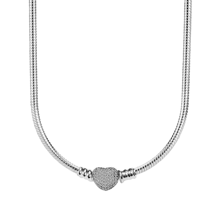 Pulsera de plata de ley 925 para hombre y mujer, adecuada para collares, accesorios elegantes, regalos boutique de alta gama, nuevo 
