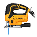 DEKO 220V DKJS55XL65 550W JIG SAW Woodworking Electric Tools Electric Saw With Guide Ruler Saw Blade Allen Wrench