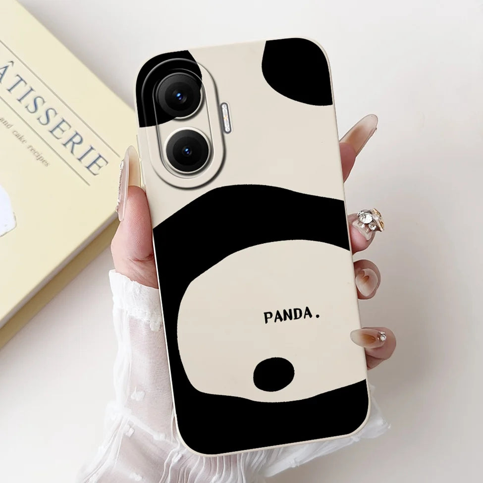 For Xiaomi Poco F7 Phone Cover For Redmi Turbo 4 Pro 5G Case Silicone Cute Cartoon Fashion Luxury Love Shockproof Bumper Funda