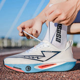 Unisex Sports Running Shoes for Men Women Training Soft Rebound Shock-Absorbing Summer Outdoor Jogging Shoes for Teenagers