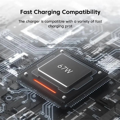 Cargador USB superrápido original Xiaomi de 67 W con interfaz USB C PD, adaptador de cargador de teléfono para iPhone 15, Samsung, Huawei, Turbo Charge, nuevo