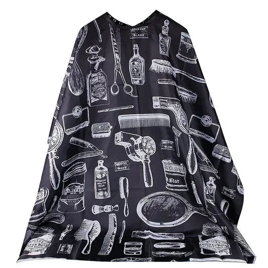 Impermeável pano salão barbeiro capa, Cabeleireiro avental, corte de cabelo Capes, Cabeleireiro, Padrão de corte, Best Selling, 2022