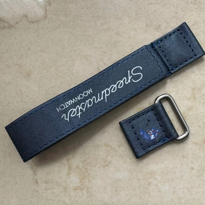Reemplazo de correa de reloj SPEEDMASTER 20 mm 22 mm Apollo Edición Limitada Correa de velcro Material impermeable Correa de reloj Reloj Moon