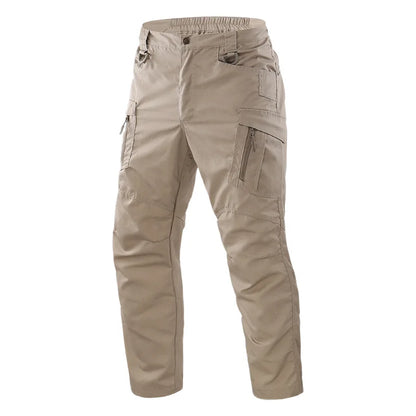 Pantalones cargo urbanos para hombre, multibolsillos, impermeables, resistentes al desgaste, informales, de entrenamiento, de secado rápido