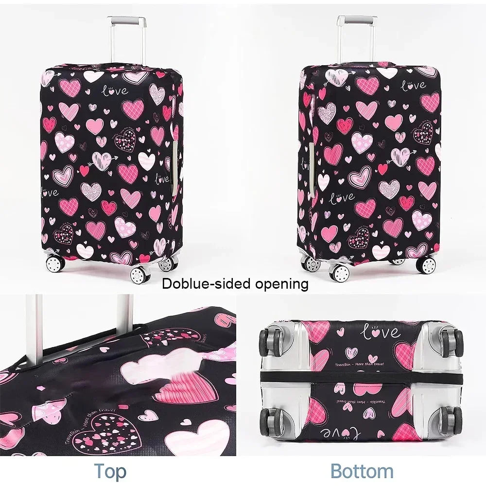 Suitable for 18-32 Inch Luggage Cover Elastic Fabric Luggage Protection Cover Luggage Dust Cover and More