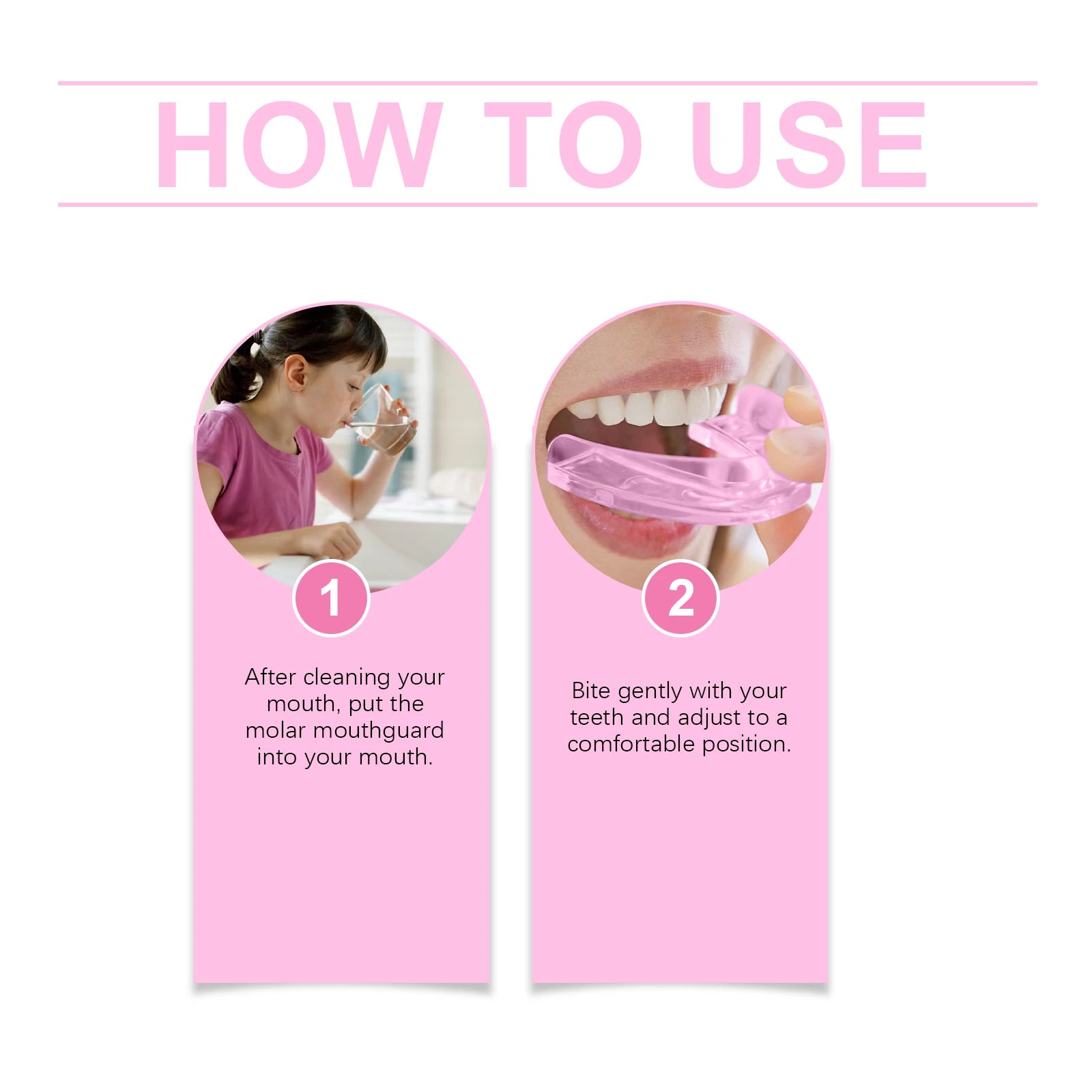 Silicone Mouth Guard: Nighttime Anti-Biting and Anti-Grinding Teeth Protector for Children's Dental Protection