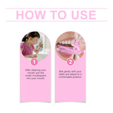Silicone Mouth Guard: Nighttime Anti-Biting and Anti-Grinding Teeth Protector for Children's Dental Protection