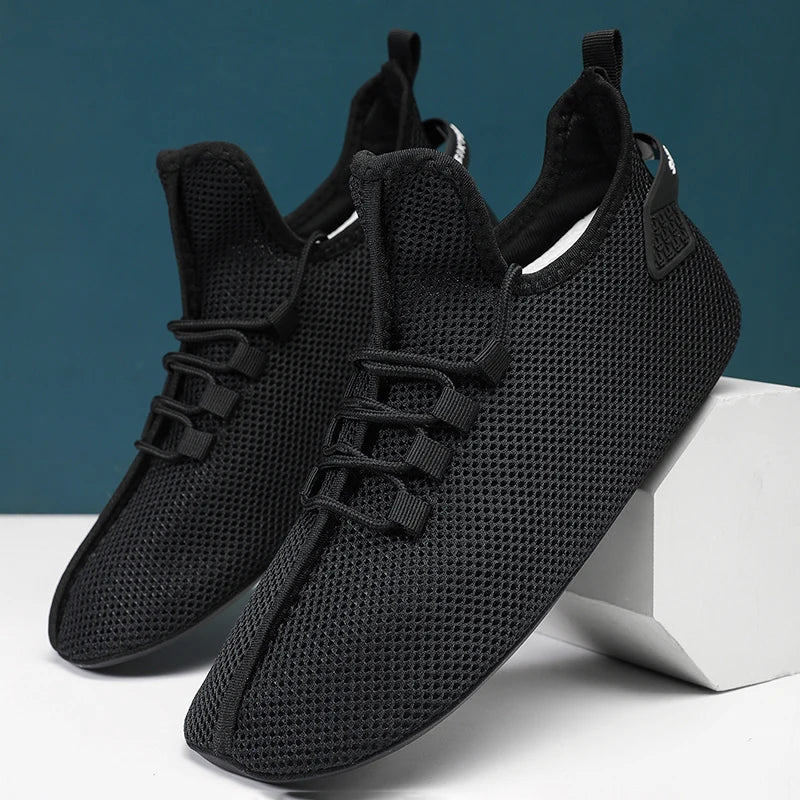 MAEDEF Mens Casual Shoes High Quality Lightweight Running Shoes Man Sneakers Lace Up Flats Shoes Male Outdoor Sports Tennis Shoe