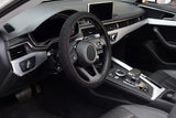 Elastic Elastic Steering Wheel Cover, Warm in Winter, Cool in Summer, Universal 15 Inches (About 38.1 Cm), Microfiber Breathable