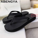 2025 Summer Hot Red Sole Flip Flops Flat Slippers For Women&Men Thick Sole Lazy Mules Casual Vacation Beach Slides Couple Shoes