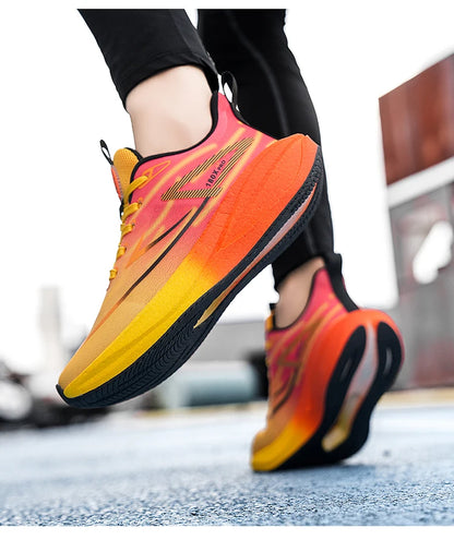 2025 new men's and women's running shoes breathable leisure sports shoes non-slip cushioning comfortable tennis shoes male 36-45