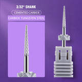 1pc Nail Drill Bit Rotate Burr Milling Nail Cutter Bits Electric Drill Machine For Manicure Pedicure Tools