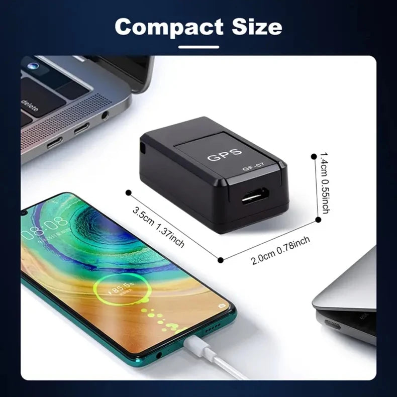 Micro Magnetic GPS Tracker, Vehicle Motorcycle Real-time Anti-theft Tracking Monitor, Personal Anti Loss Positioning Mini GPS