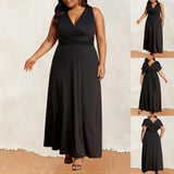 Women Sexy Lacing Up Plus Size Dress Formal Occasion Wedding Bridesmaid Party Dress Multiway Wrap Infinity Style Stunning Dress