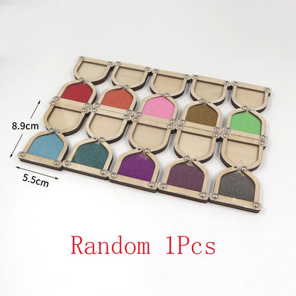 Busy Board Accessories Montessori Wooden Toy Key Lock Switch Slides Paillette Educational Toy Early Education Training Toy Gifts