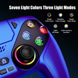 Controller For Playstation 5 PS5/PS5 Pro/Slim/PC Gamepads W/Hall Effect RGB Wireless Game Control Joystick Marco/Turbo Program