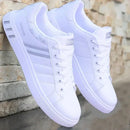 Men's white lightweight sneakers, luxury shoes, breathable sneakers, casual, original 