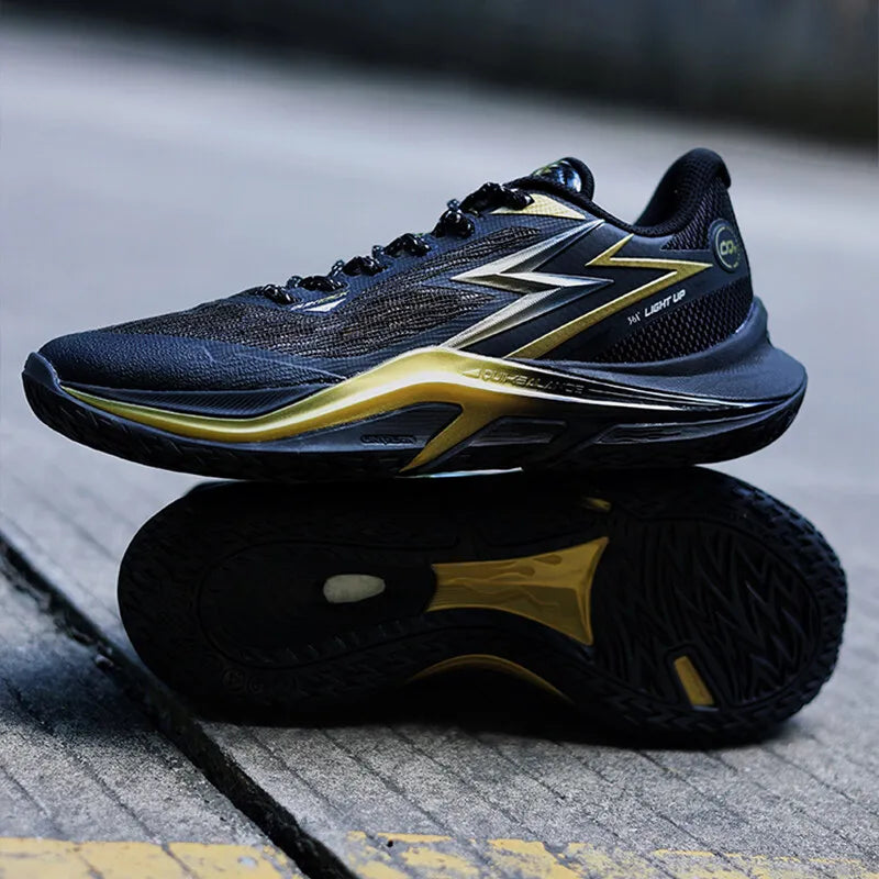 361 Degrees Men's Basketball Shoes LIGHT UP 1 Breathable stable Traction Protect Antiskid Sportswear Training Male 572431111