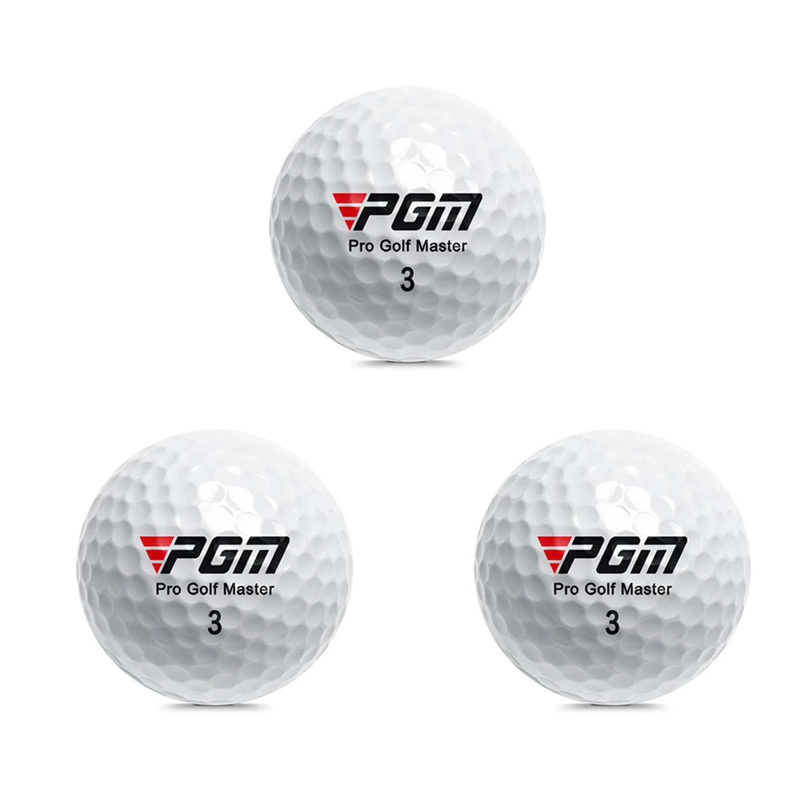 Three-Layer Premium Golf Balls Practice Performance Golf Ball Training for Distance Straight Shots Golf Design for Golfers Sport