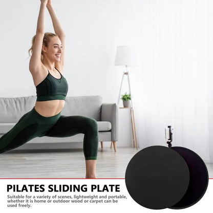 Fitness Core Slider Pilates Exercise Gliding Discs Slider Full-Body Workout Accessories Abdominal Training Yoga Sports Equipment