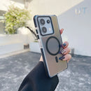 Colorful Magnetic Magsafe Phone Case For Xiaomi Redmi Note 14 Pro Plus 13 POCO X7 Pro 4G 5G Matte Candy Translucent PC Cover