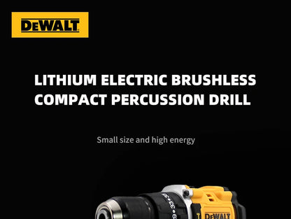 DeWalt DCD805 20V Brushless Cordless Impact Drill 1/2 Rechargeable  Variable Speed Power Supply Powerful Electric Tools