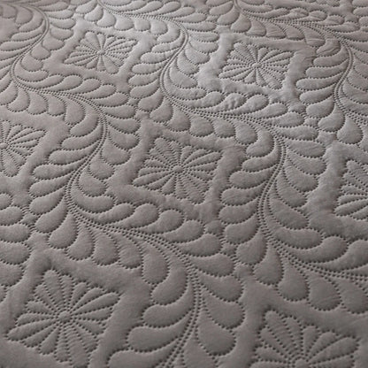 Waterproof Quilted Mattress Cover - Cotton Top, Antibacterial Fiber Fill, TPU Waterproof Layer - A-Class Health Standard