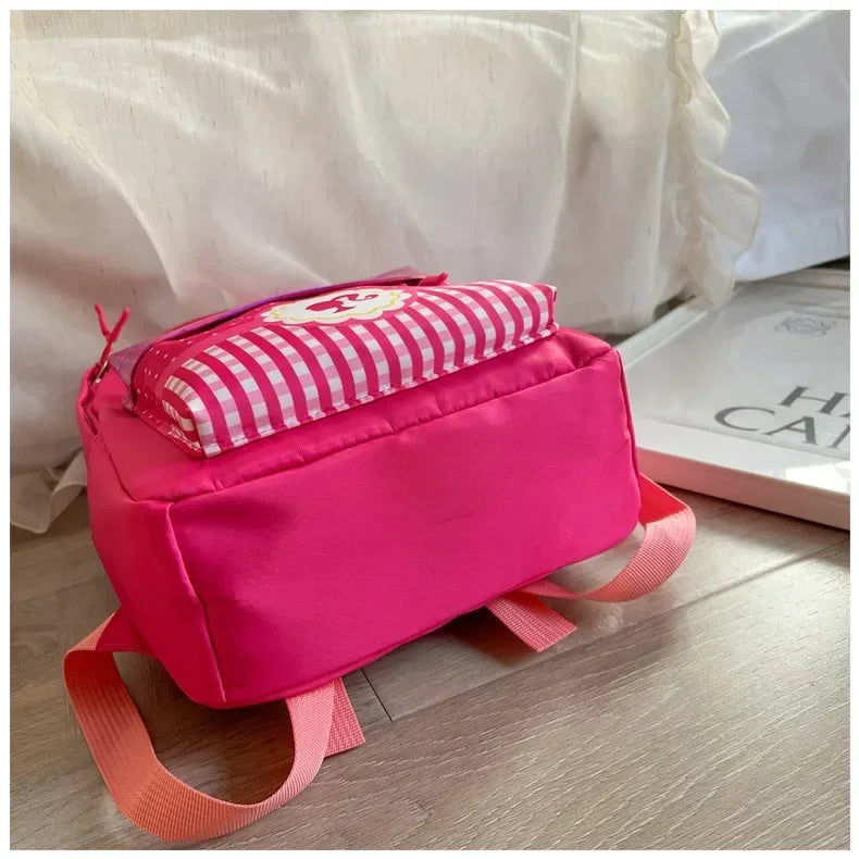 Kawaii Barbie Cartoon Anime Fashion Backpack Girl Barbie Princess Backpack Cute Kindergarten Kids Schoolbag Gift Toys