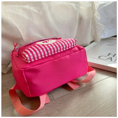 Kawaii Barbie Cartoon Anime Fashion Backpack Girl Barbie Princess Backpack Cute Kindergarten Kids Schoolbag Gift Toys