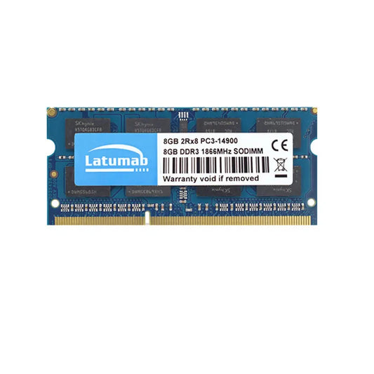 Latumab SODIMM Memoria DDR4 DDR3 DDR3L DDR2 16GB 8GB 4GB 2GB 3200 2666 2400 2133 1866 1600 1333 800 667 MHz Laptop Ram Memoria