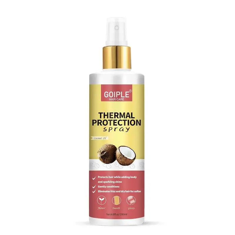 GOIPLE Hair Heat Protectant Spray, Protect from Flat Curling Iron, UV Heat Protector, Damaged Repair, Leave-in Conditioner