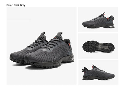 Baasploa Professional Running Shoes For Men Lightweight Men's Designer Mesh Sneakers Lace-Up Male Outdoor Sports Tennis Shoe