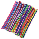 100pcs Chenille Stems Toys DIY Strips Twist Bar Anvil Wire Craft Pipe Creative Hobby Children Plush Stick Chenille Sticks