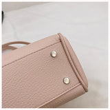 Casual Large Capacity Lychee Pattern Single Shoulder Slant Cross Bag Versatile Underarm Bag Simple Stylish Tote Bag