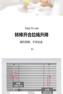 Blind Curtains No Punching Bathroom Toilet Kitchen Office Bedroom Roller Shutter Shading Lifting Rolling and Pulling Type Blinds