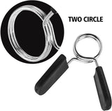 2 Piece 25/28/30mm Barbell Clamp Spring Collar Clips Gym Weight Dumbbell Lock Standard Lifting Kit Barbell Lock