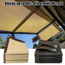 Garden sunshade net, UV protection, outdoor pergola, sunshade, swimming pool sunshade, plant canopy