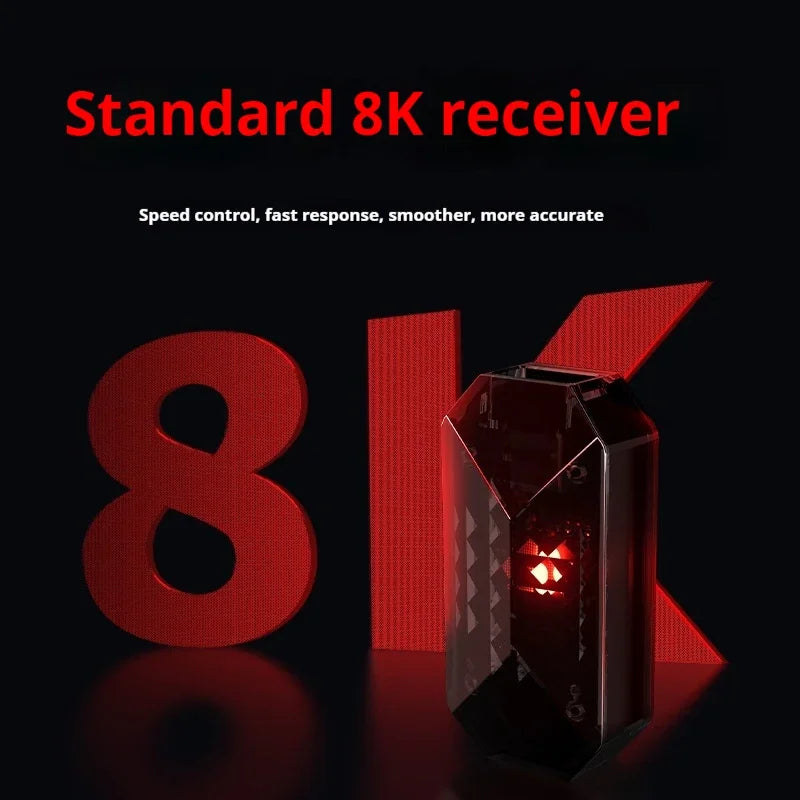 The New Vxe Mad R/R Major Gaming E-Sports Mouse Paw3395/3950 Dual-Mode Nonporous Lightweight Ergonomic Standard 8k