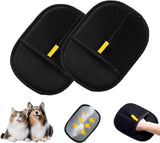Magic Pet Static Hair Removal Gloves  Brush Hair Remover  Cat Hair Removal Tool  Hair Removal Brush Hair Removal Gloves