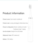 Electric Toothbrush for Adults Soft DuPont Bristle Portable Battery Endurance IPX6 Waterproof Intelligent Effective Oral Care