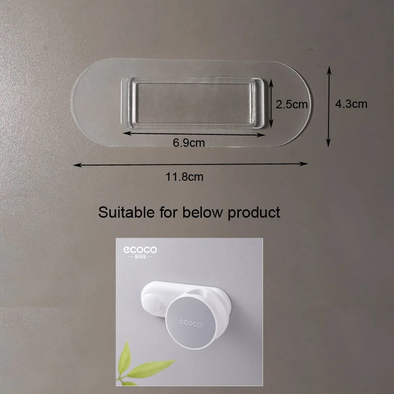 Sticker Adhesive Accessory for ECOCO Wall-Mounted Storage Organizer Toothbrush Holder