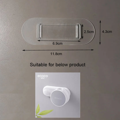 Sticker Adhesive Accessory for ECOCO Wall Mounted Storage Organizer Toothbrush Holder